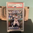 2025 Topps Chrome Aaron Judge #FAN-14 Fanatical SP New York Yankees PSA 9