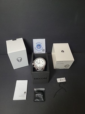 NIXON 51-30 Chrono - High Polish/White Chronograph Unisex Watch A083-488