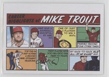 2022 Topps Heritage 1973 Topps Comics Mike Trout #73TC-1 0qw2