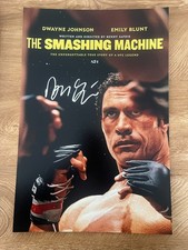 * BENNY SAFDIE * signed 12x18 poster * THE SMASHING MACHINE * COA *