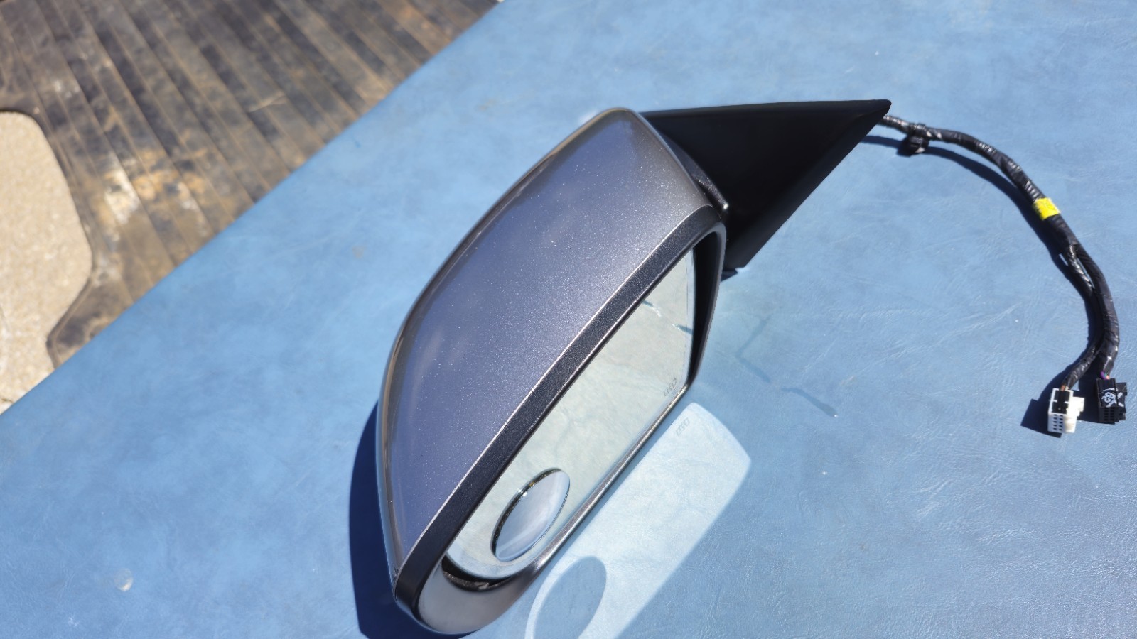 Maserati Quattroporte 2014-2017 Left Side mirror Silver