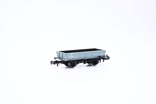 Vagón Graham Farish calibre N 377-502 RCH 3 tablones LMS gris No.473449 - en caja | Condition: Used