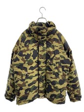 A BATHING APE SNOWBOARD DOWN Jacket green M