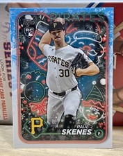 2024 Topps Holiday Paul Skenes RC #H165 Pittsburgh Pirates 
