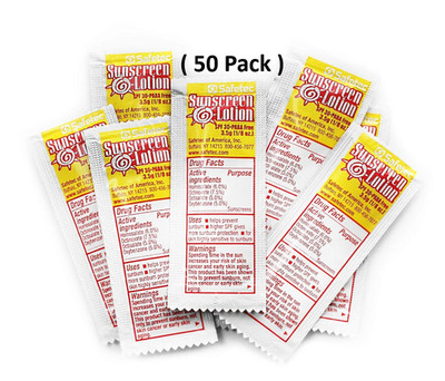 Sunscreen Lotion SPF 30 Plus for Highly Sensitive Skin (50 packets)