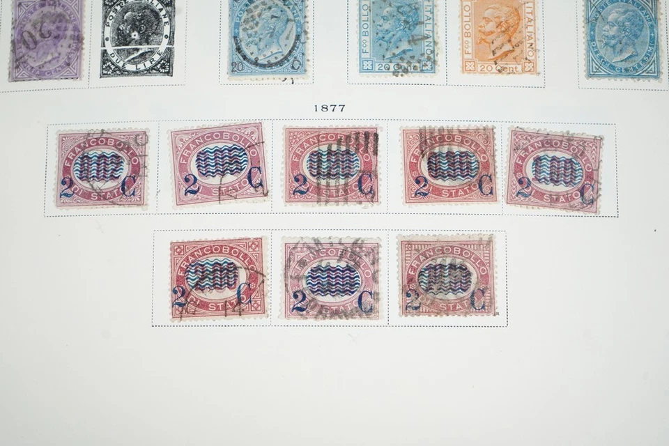 ITALY 1860s-1970s COLLECTION OF 1,600+ STAMPS MINT & USED EST. C.V. $1,250+ - Image 3 of 4