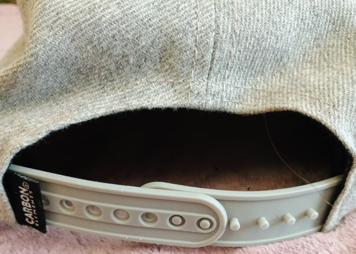 HUMBLE Snapback Hat Carbon Elements Gray Black Fl… - image 4