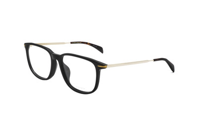 David Beckham Men's 55mm Black Gold Opticals DB7074-F-2M2-55