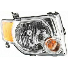 Headlight Ford Escape Right Chrome 8L8Z13008A 08 11 12 XLS XLT Limited Hybrid