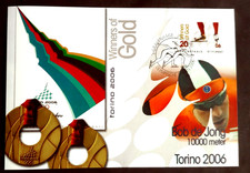 2006 BOB DE JONG GOLD MEDAILLE OLYMPICS NEDERLAND NETHERLANDS (K11)