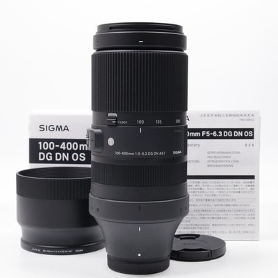 SIGMA Contemporary 100-400mm F5-6.3 DG DN OS for Fujifilm X [Top Mint] #8002LJ