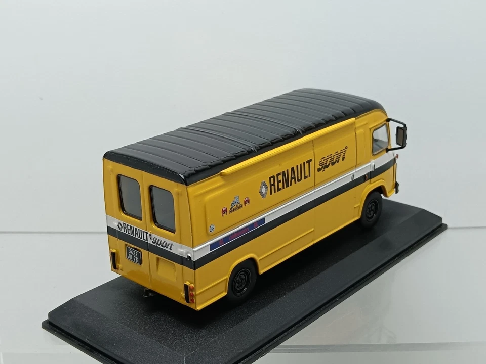 Assistance Rallye 1:43 Saviem SG2 Long Renault Sport 1978 Manque 2 Phares Jaune - Photo 3/4
