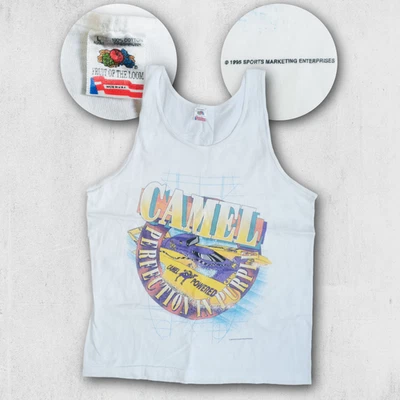 Vintage 90s 1995 Camel Smokin Joe’s Hydroplane Racing Shirt -USA- singlestitched - Bild 1 von 4