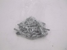 15 PACK 5/16" x 2-1/4" Hardware Drop Forged Hot Dip Galvanized Regular Eye Bolt