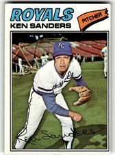 1977 Topps #171 Ken Sanders