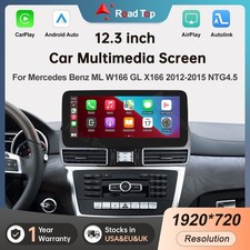 Für Benz ML W166 GL X166 NTG4.x 12.3' Wireless CarPlay Multimedia Touchscreen Für Benz ML W166 GL X166 NTG4.x 12.3' Wireless CarPlay Multimedia Touchscreen