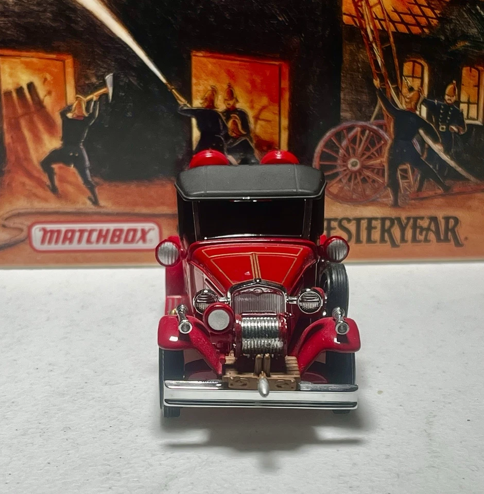 VINTAGE MATCHBOX COLLECTIBLES YFE12 1930 FORD MODEL A BATTALION CHIEFS VEHICLE - Image 4 of 4