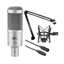 HeiL Sound PR 40 Dynamic Cardioid Studio Microphone Bundle with PRSM Shock Mo...