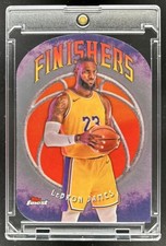 2024-25 Topps Finest LeBron James Finishers #F-2 Lakers