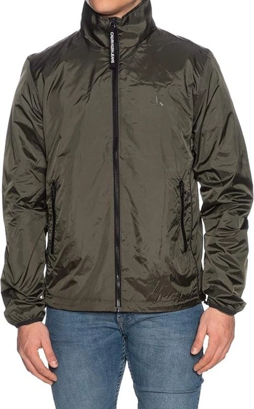 CALVIN KLEIN Deep Depths Dark Green Nylon Harrington Zip Up Jacket BNWT
Opens in a new window or tab