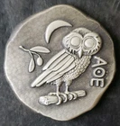 1oz Silver Owl Round