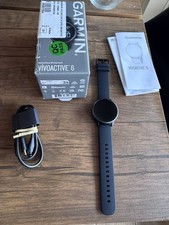 Garmin Vivoactive 6 GPS Smart Watch Sport Activity Monitor Fitness Tracker Black
