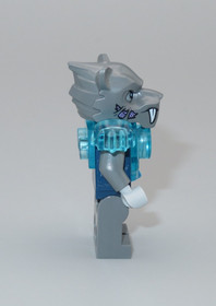 LEGO Stealthor in armor Tiger minifigure Legends of Chima 70135