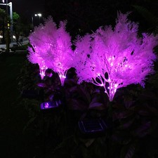 Image of Led Outdoor Ground Lamp Solar Garden Ornaments Power Light Stick