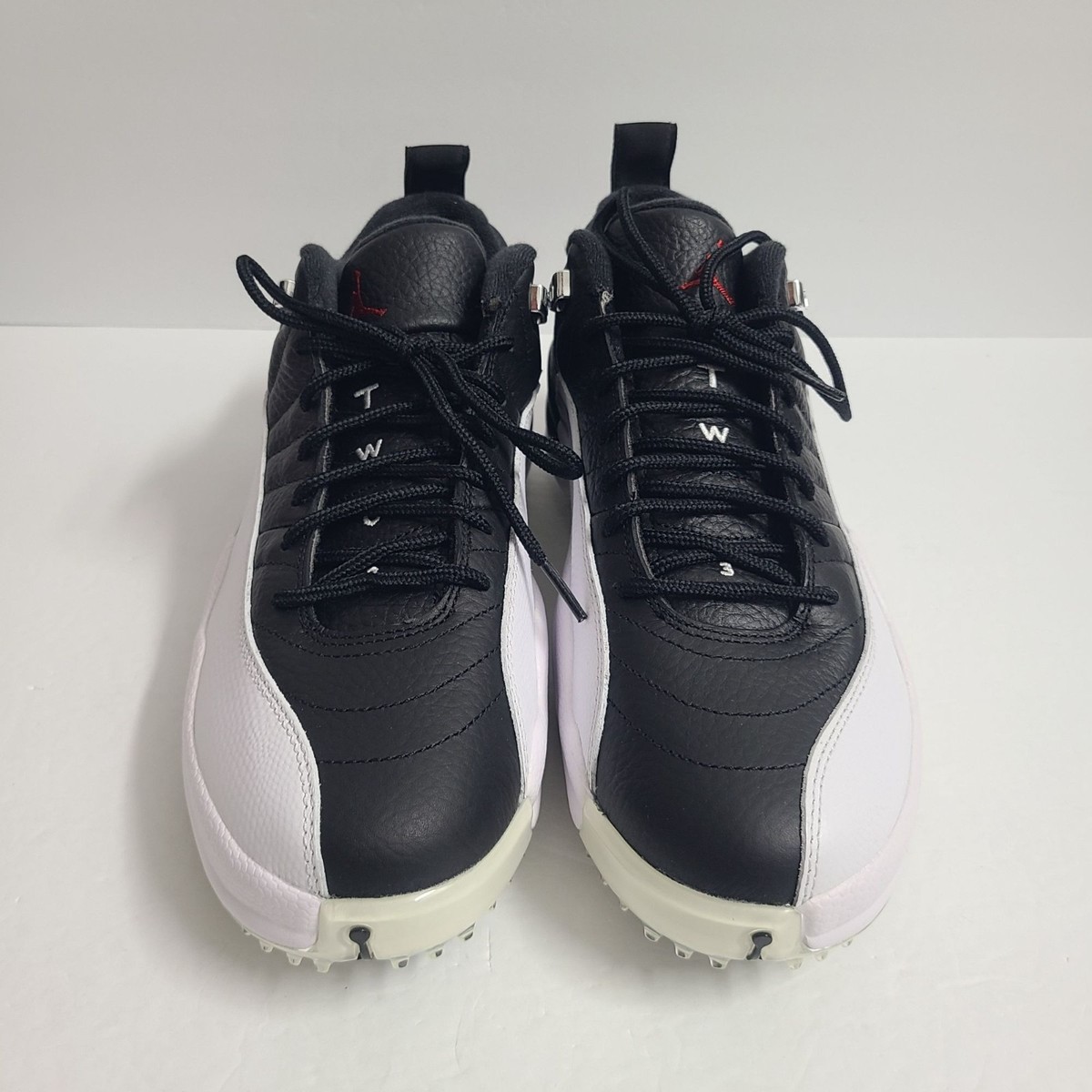 Nike Air Jordan 12 Low Playoffs Golf Shoes DH4120-010 Size 11.5