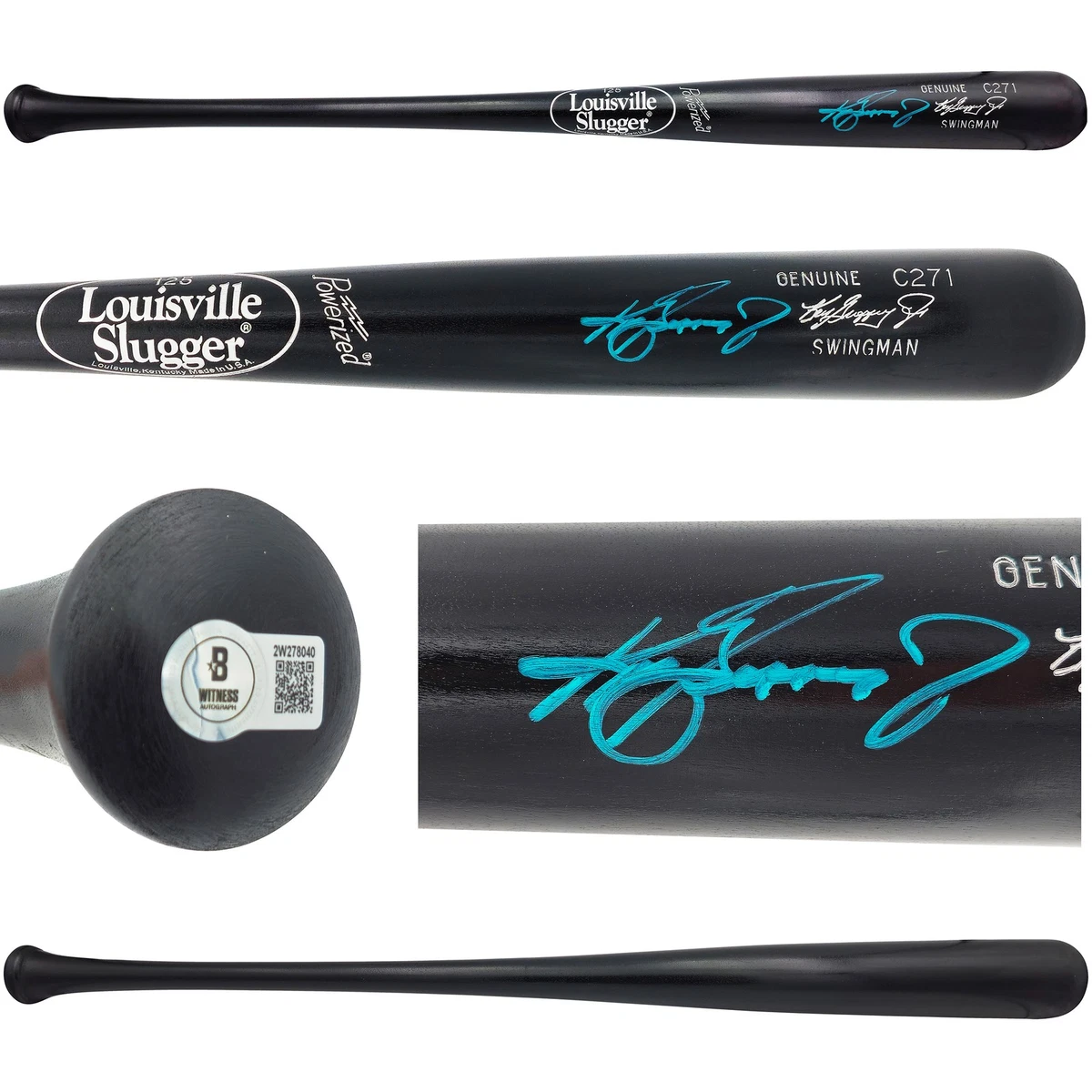 Ken Griffey Jr. Baseball MLB Original Autographed Bats for sale | eBay