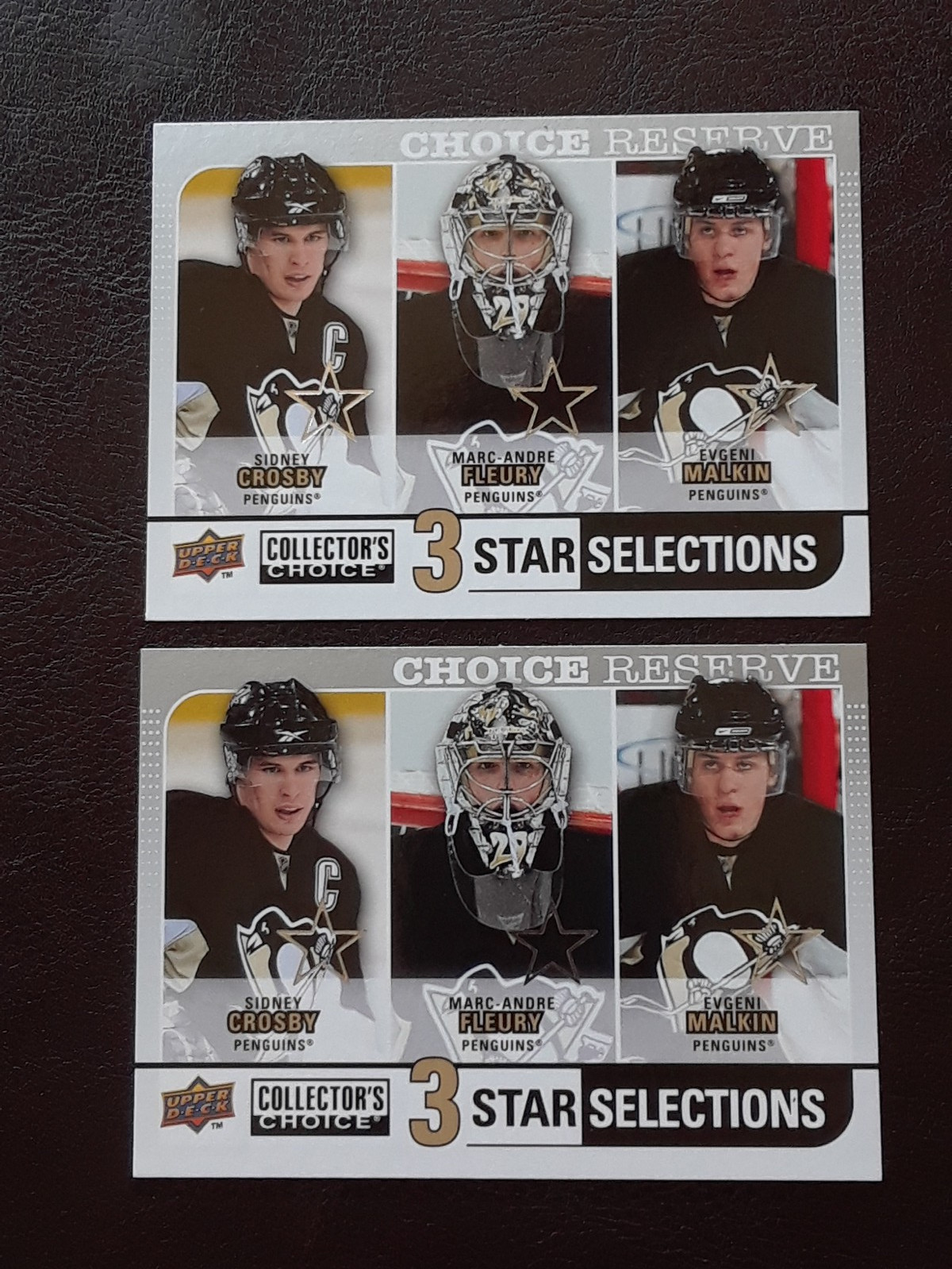 2008-09 Collector's Choice Silver Choice Reserve Lot 2 Sidney Crosby #274