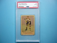 1951/52 PARKHURST NHL HOCKEY CARD #35 LORNE FERGUSON PSA 2 GD 51/52 PARKIE GL