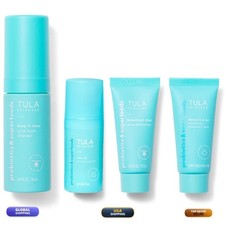 TULA Clear Skin Starters Acne & Blemish Fighting Discovery Kit 4-Piece Kit