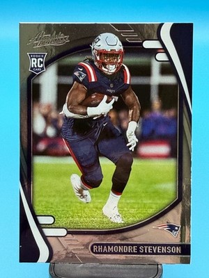 2021 Panini Absolute #133 RHAMONDRE STEVENSON RC New England Patriots