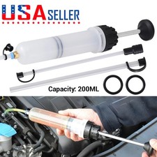 200CC Fluid Extraction Filling Syringe Transfer Liquid Pump Oil Extractor Auto