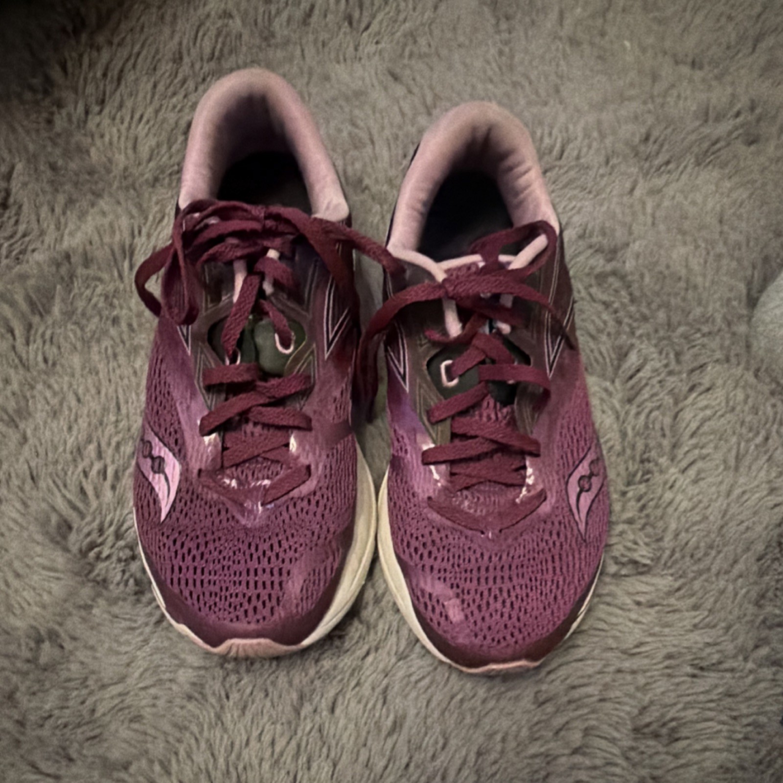 Saucony Kinvara 9 S10418-4 Women's Purple Pink Athletic Low Top Sneaker