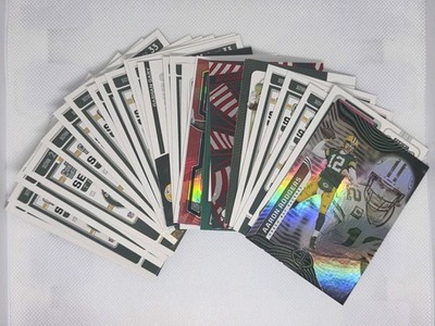 Green Bay Packers 30 Card Lot Aaron Rodgers Reggie White Aaron Jones RCs Inserts
