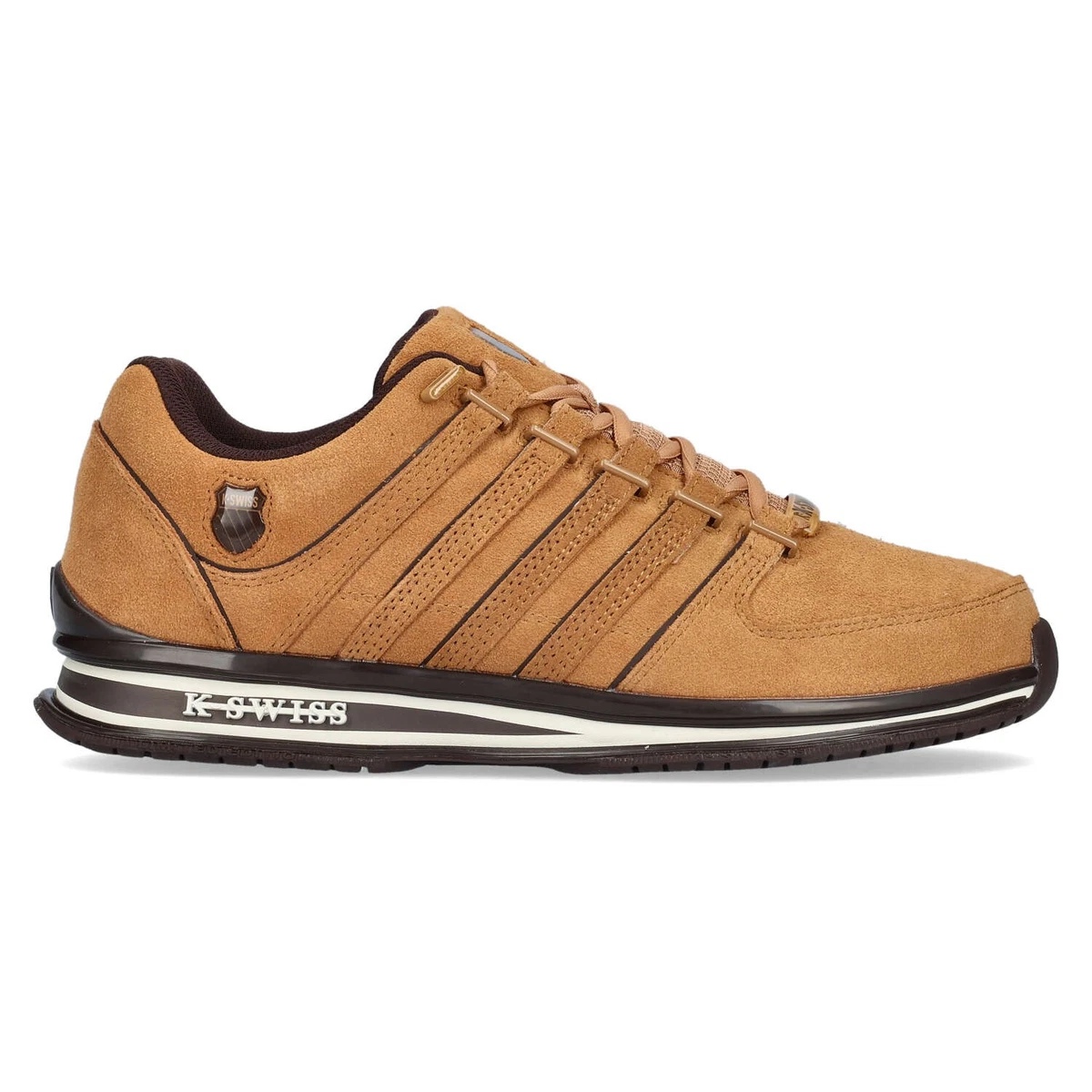 K-Swiss mens Vista Runner LthSneaker, Black, 44 EU