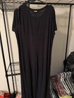 Michael Michael Kors Women’s Black White Striped Jumpsuit Short Sleeve XL — photo 2
