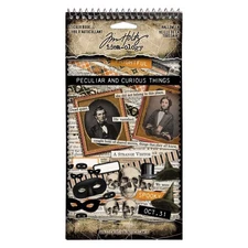 Tim Holtz ~ PECULIAR AND CURIOUS THINGS ~ Halloween Sticker Book ~ Idea-ology