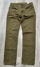 Banana Republic Pants Mens 30X32 Khaki Green Mason Chino Stretch Slim Pants