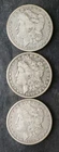 1891, 1891 O, and 1899 O $1 Morgan Silver Dollars