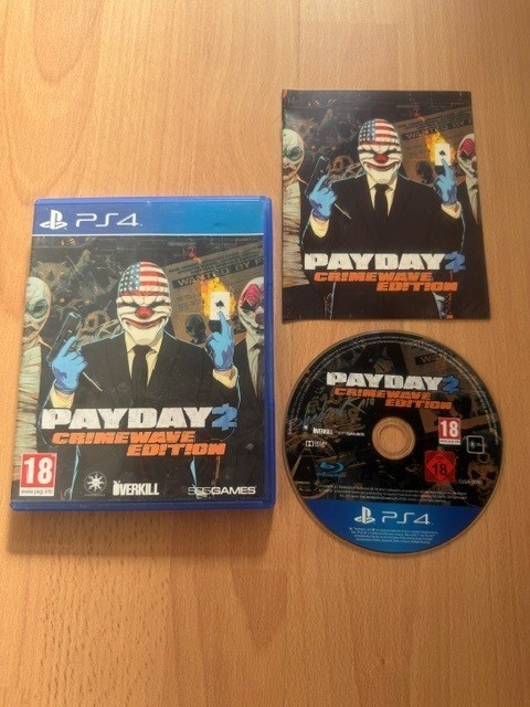Payday 2 Crimewave Edition Game PS4 Playstation 4 - Excellent Condition