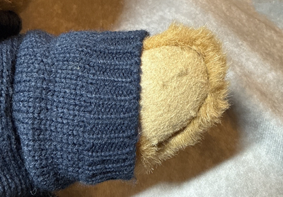 Vintage 1997 Ralph Lauren Polo Plush Teddy Bear in Knit Sweater