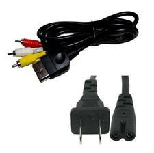 Xbox Original Parts Bundle Power Adaper And AV Cable By Mars Devices 4Z
