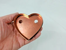 RARE! Country Living Heart Copper Cookie Cutter Michael Bonne 3.5 x 3.5