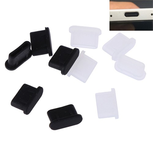Plug Dustproof Cover Type C Charger Port For Samsung Galaxy S22 Huawei Xiaomi - Zdjęcie 5 z 14