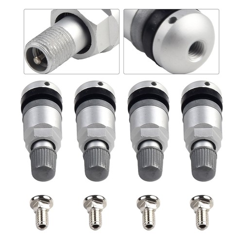 4X TPMS Tire Pressure Sensor Valve Stem Repair Kit Fit For 5Series Parts Set - Picture 4 of 19