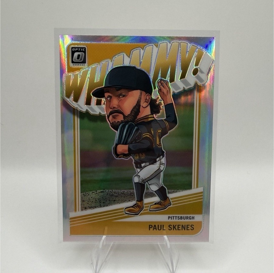 Panini Donruss Optic 2026 Paul Skenes Whammy refractor insert 