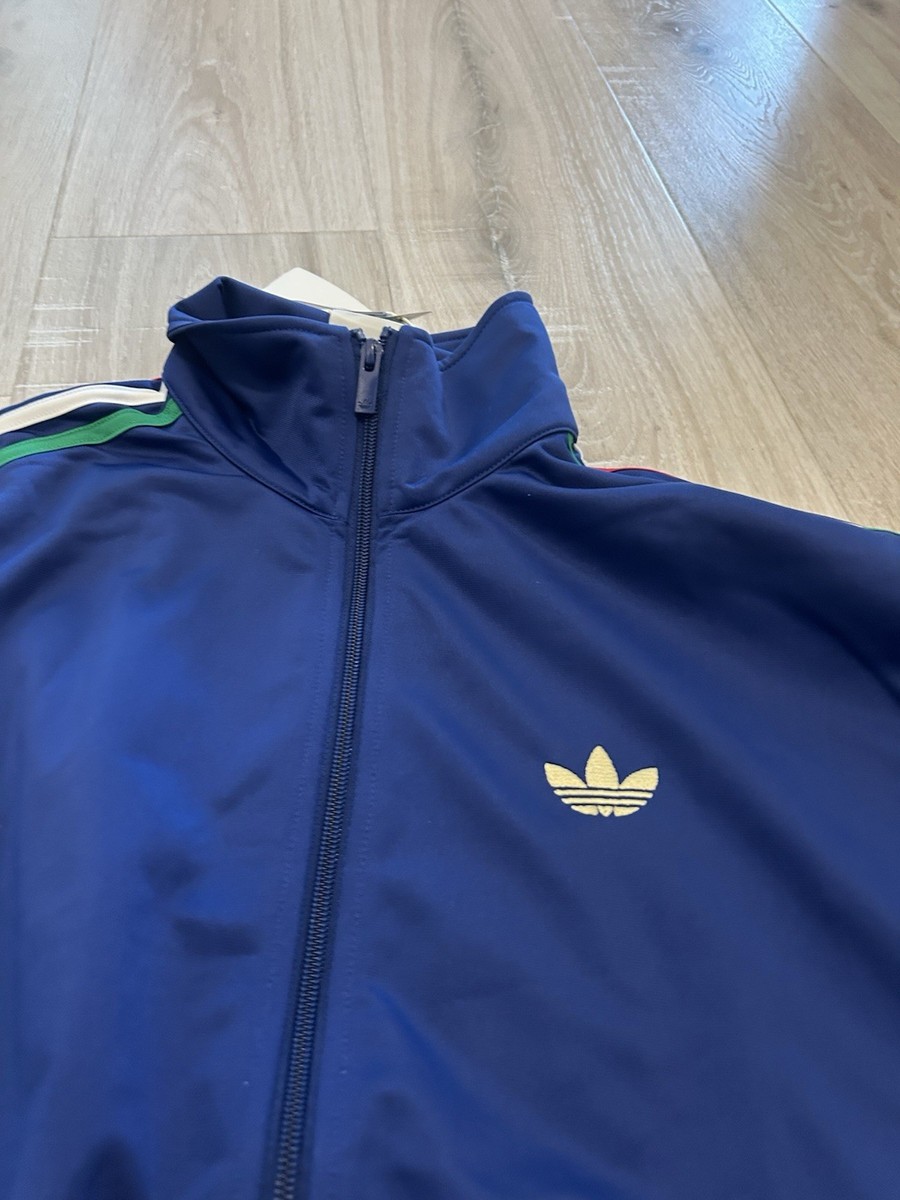 Adidas Originals Men's Firebird Track Suit KD3846 Blue Italy Fifa